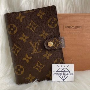 LOUIS VUITTON VINTAGE MONOGRAM AGENDA COVER PM